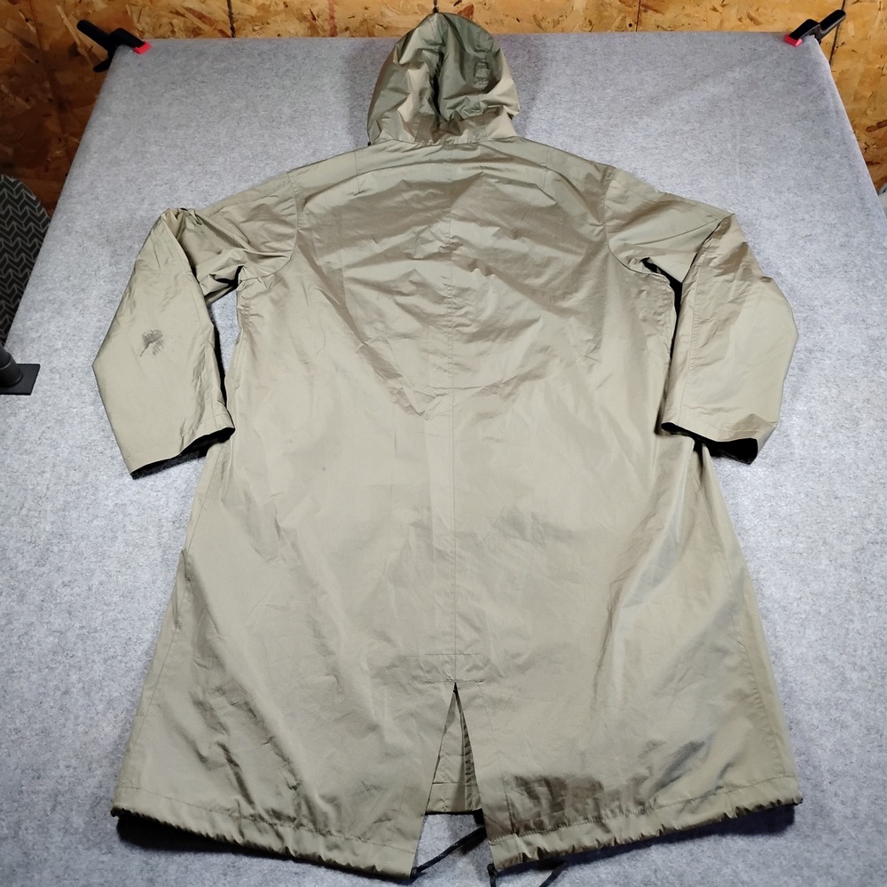 A.P.C. Mens Hooded Parka Raincoat Olive Green Size S Romania - Picture 12 of 15